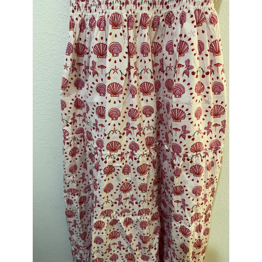 Hill House limited edition mermaid print Ellie nap dress, XS - Picture 7 of 13